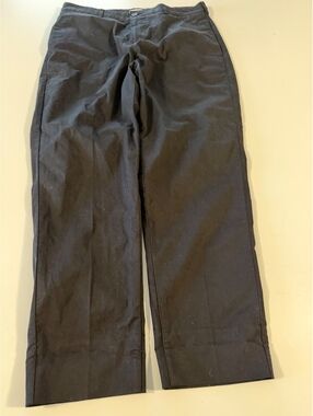 Billy Reid Black Cotton Stretch Wide Leg Pants Women’s Size 8 NWT